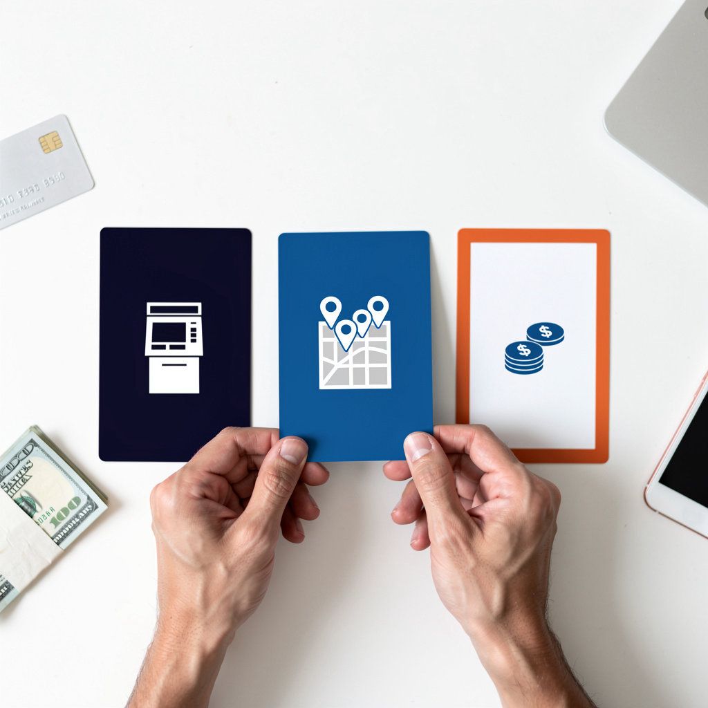 A banking website provides convenient deposits and withdrawals with free ATM access in Dallas, TX